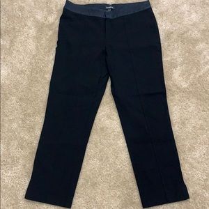 Bebe Black Dressy Capri